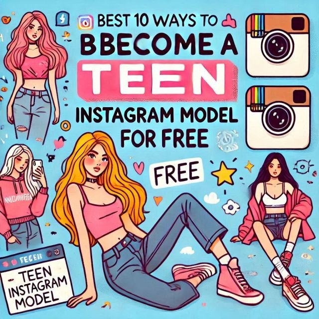 Best 10 Way To Become a Teen Instagram Model for Free